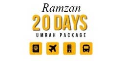 20 days ramzan umrah package 2022